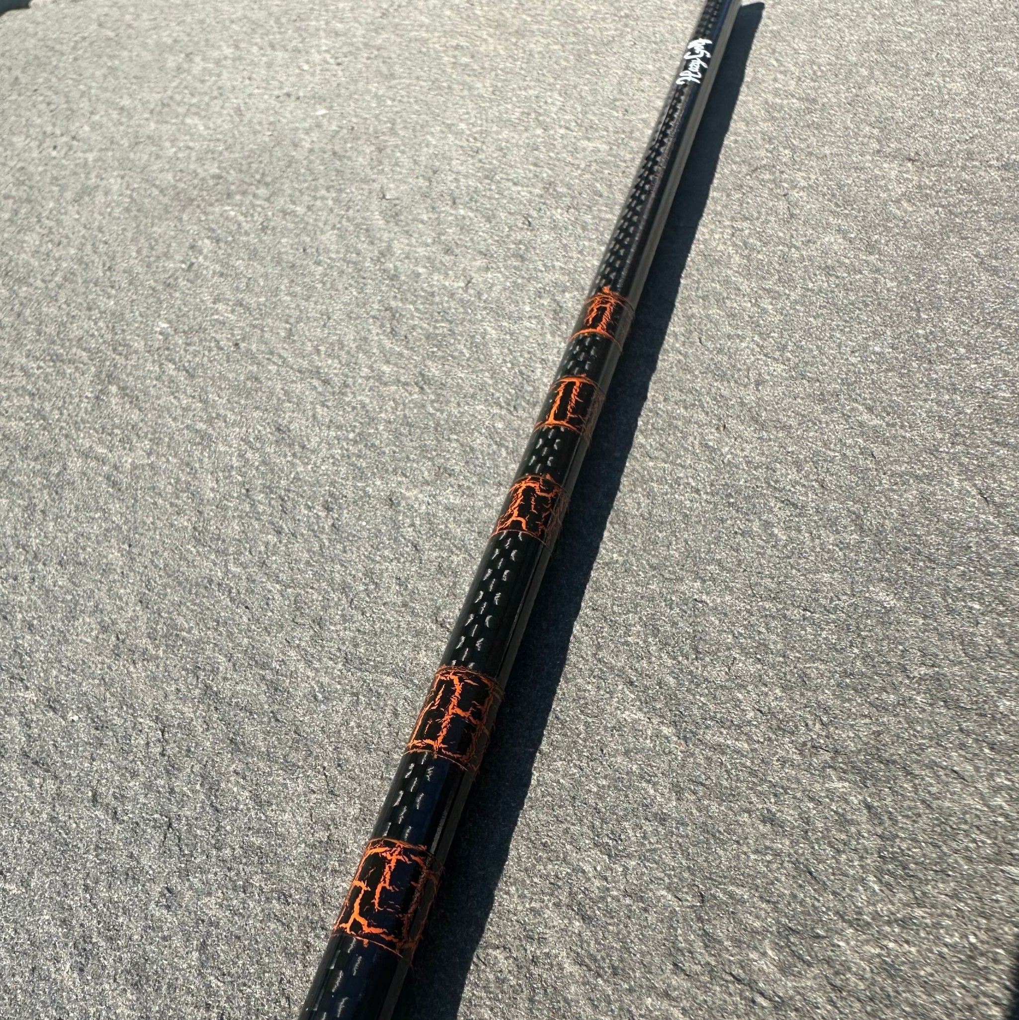 Carbon Collection - Orange Crackle