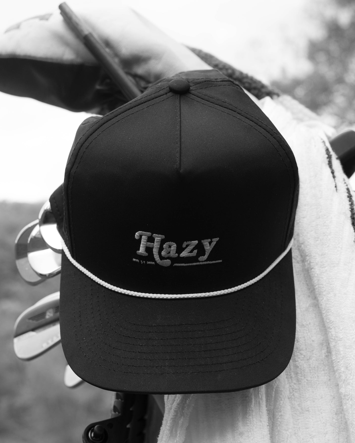 HAZY X IMPERIAL OG ROPE HAT (BLACK)